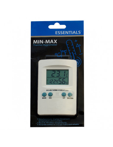 Termohigrometro Digital Min-Max. Essentials