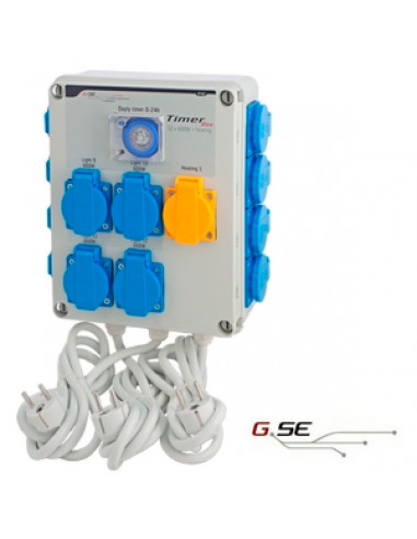 Temporizador GSE Box II 12 x 600 w con Activador Calefaccion